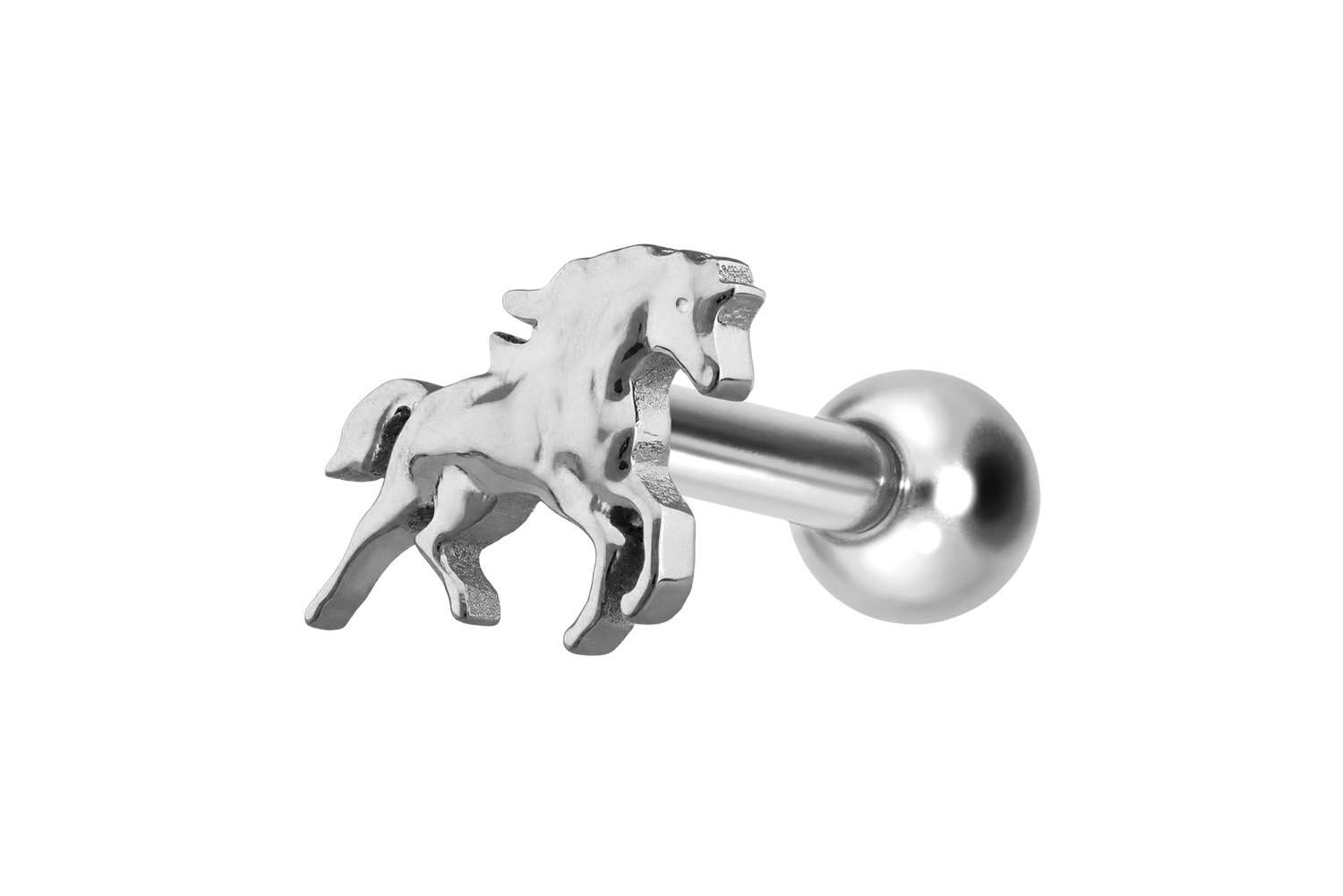 Piercingline DE Titan Ohrpiercing mit Innengewinde PFERD cdfa0c249075fe4d9d35c71a28a9ac2f